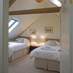 Attic bedroom 2, with twin beds, perfect for older children