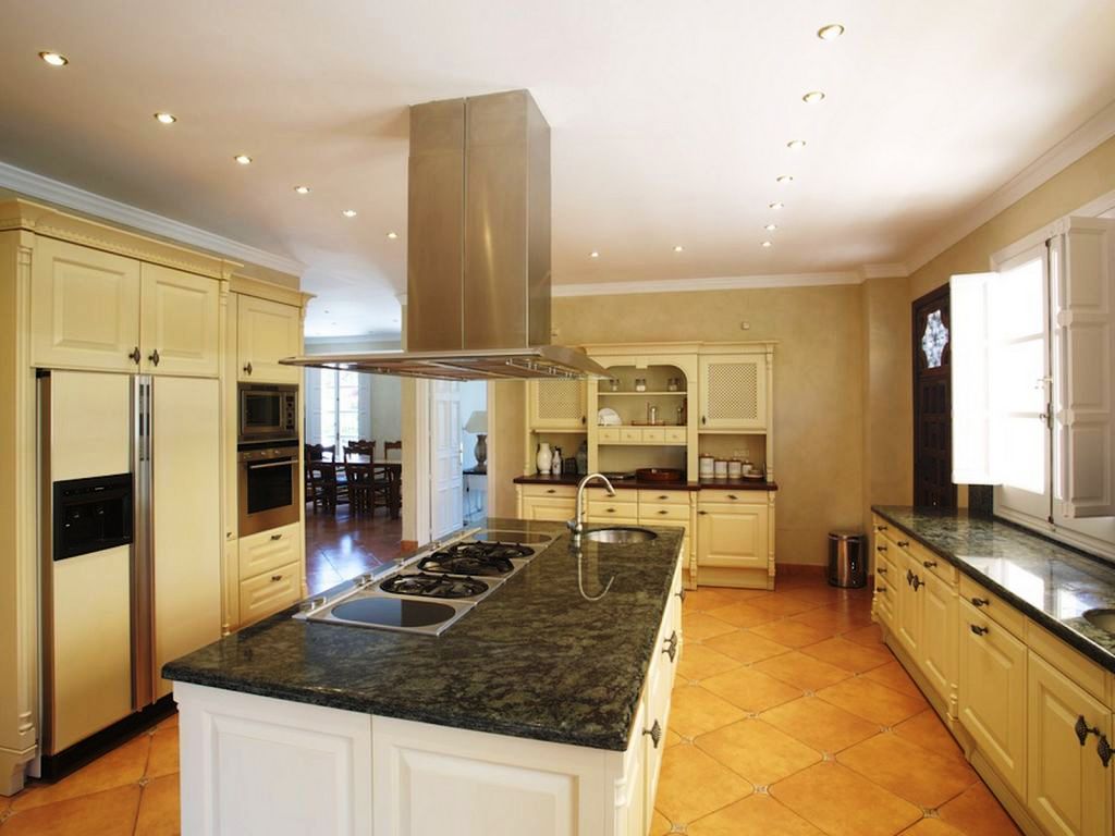 The kitchen at Marbella Villa