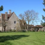 The large gardens at Cotswold Manor are wonderful for big family gathering to enjoy some outdoor fun