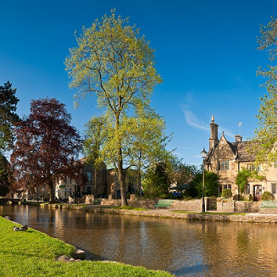 The Cotswolds village of Bourton on the Water