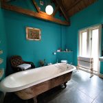 Norfolk Barns - Imagine soaking in this gorgeous roll top bath, in the ensuite to bedroom 8