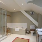 There are 3 en suite bathrooms and 2 separate bathrooms at this large house in Dorset