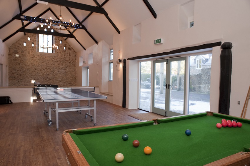 Widcombe Grange Games room