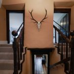 Stairway at the longhouse