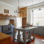 Tone Dale House - combining traditional and contemporary design, the large kitchen is well equipped for large group catering.