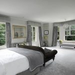 A fabulous bedroom with ensuite bathroom. Relax on the chaise longue and gaze into the garden