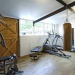 Hire this large holiday house in Taunton, Somersethouse and you'll keep the gym fanatics in your group very happy