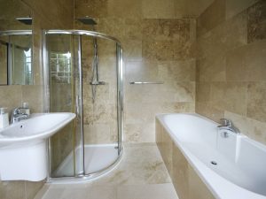 The ensuite bathroom for Bedroom 6