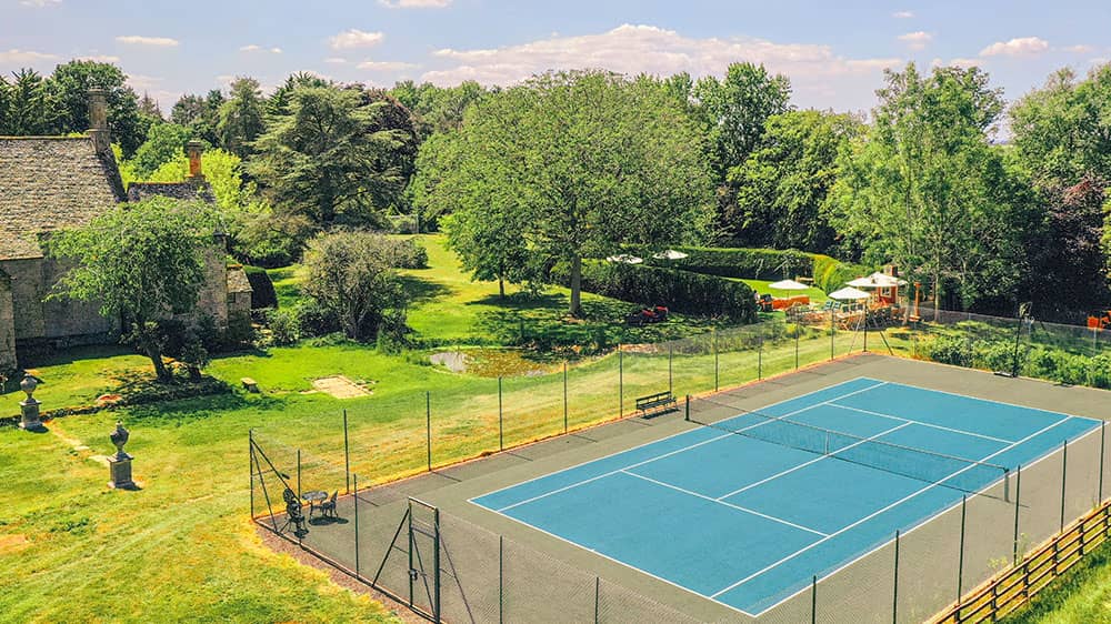 Pool Tennis Court Gardens