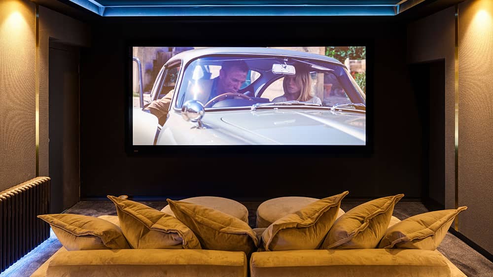 Bath House cinema room