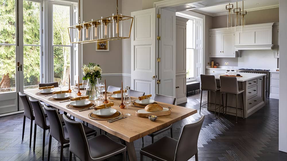 Bath House kitchen and dining